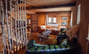 Posezení v ubytování Les Gîtes de Sprimont - Le Cosy