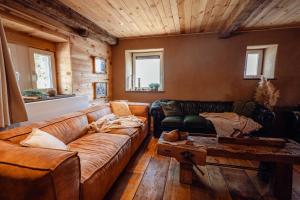 Posezení v ubytování Les Gîtes de Sprimont - Le Cosy