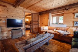 TV a/nebo společenská místnost v ubytování Les Gîtes de Sprimont - Le Cosy