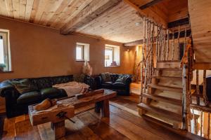 Posezení v ubytování Les Gîtes de Sprimont - Le Cosy