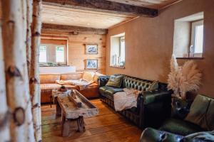 Posezení v ubytování Les Gîtes de Sprimont - Le Cosy