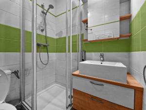 A bathroom at Josef Wolfik strasse 10 Apartment