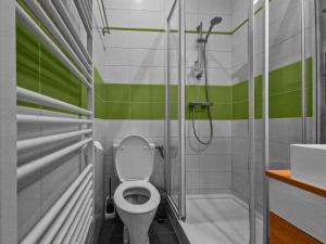 A bathroom at Josef Wolfik strasse 10 Apartment
