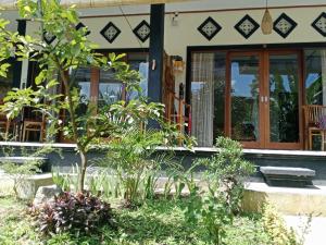Buntera Homestay Sidemen外面的花园
