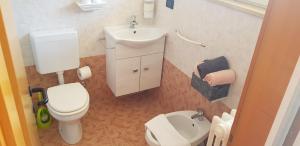 Koupelna v ubytování Lake Garda Bike&Hike Apartment