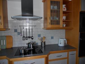 Kuchyň nebo kuchyňský kout v ubytování Haus Handle
