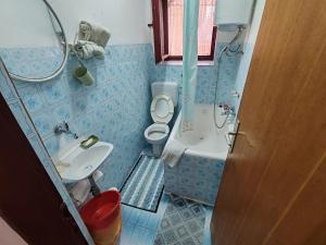 Koupelna v ubytování Apartmani Vodice