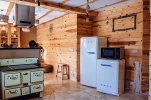 Kuchyň nebo kuchyňský kout v ubytování Les Gîtes de Sprimont - Le Cottage