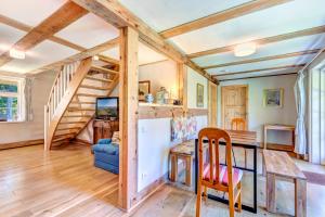 Posezení v ubytování Katen am Schwanenteich - Graue Kate