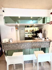 Eldhús eða eldhúskrókur á Hotel Staccoli