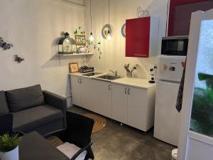 Una cocina o zona de cocina en El Piset de Amposta - Delta del Ebro