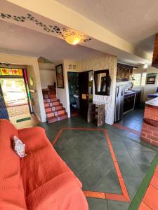 Area soggiorno di Casa Encuentro Ecolodge, Outdoor Gym and Yoga