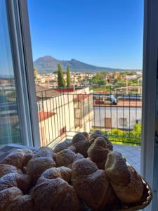 Nespecifikovaný výhled na hory nebo výhled na hory při pohledu z bed and breakfast