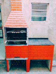 Grillfaciliteterne på pensionatet som gæsterne kan bruge