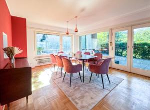 Posezení v ubytování Ferienhaus mit Aussicht + 10 fotografií