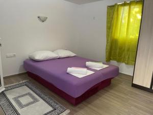 Postel nebo postele na pokoji v ubytování Apartments Toro Bar Sutomore
