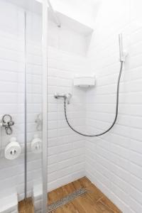 Koupelna v ubytování Vimini Apartman + 21 fotografií