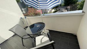 Balkón nebo terasa v ubytování Apartments Toro Bar Sutomore