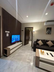 Μια τηλεόραση ή/και κέντρο ψυχαγωγίας στο Chic Apartments For Rent ave2-9