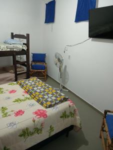 Hostel Brasil Gru客房内的一张或多张床位