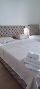 Postel nebo postele na pokoji v ubytování BW Luxury Apartment