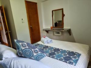 Halley View Summer House客房内的一张或多张床位