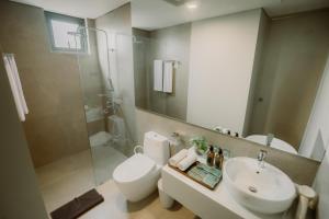 Vannituba majutusasutuses Jiro Hotel