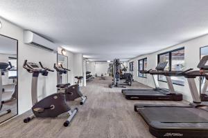 Fitnes oz. oprema za telovadbo v nastanitvi Harbour View King Suite with Spa 1511