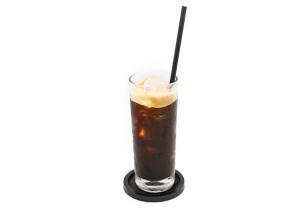 a drink with a straw in a glass at Arina Luxury Hotel - Vincom Tay Ninh in Tây Ninh