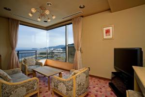 Posezení v ubytování Hotel New Awaji
