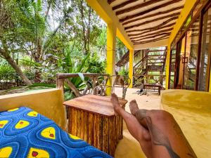 Balcone o terrazza di Sagando Bungalows Zanzibar