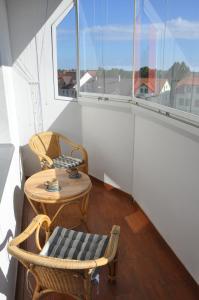 Balkón nebo terasa v ubytování Pohoda apartmán Třeboň