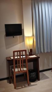 TV a/nebo společenská místnost v ubytování Hotel Don Felipe