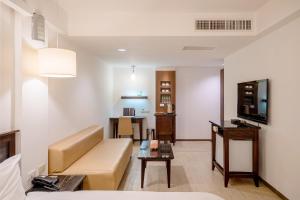 TV a/nebo společenská místnost v ubytování Guide Hotel Kaohsiung Shinkuchan