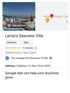 Φωτογραφία από το άλμπουμ του Lenia's Sea View Villa στο Νέο Χωριό