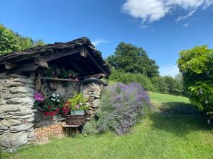 Zahrada ubytování Appartamenti Maison Guyon