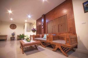 Posezení v ubytování Lotus Suite Hua Hin