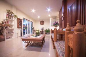 Posezení v ubytování Lotus Suite Hua Hin