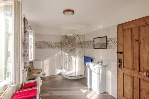 Koupelna v ubytování Resort Vysoká Lípa