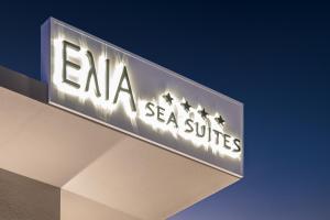 Certifikát, hodnocení, plakát nebo jiný dokument vystavený v ubytování Elia Sea Suites
