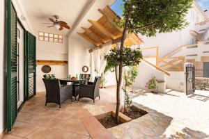 Patio nebo venkovní prostory v ubytování Apartman GREEN & BLUE