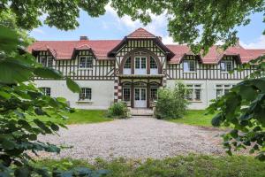 Zahrada ubytování Chalet des longschamps