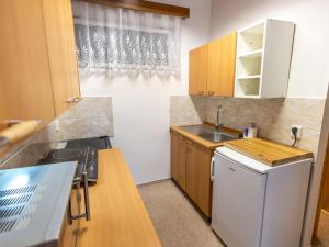 Kuchyň nebo kuchyňský kout v ubytování Holiday Home Zimořský domek by Interhome