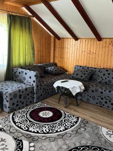 Posezení v ubytování Casa Bunicii Comarnic