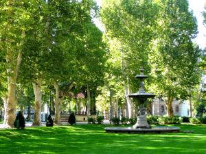 Vonkajšia záhrada v ubytovaní Tesla Boutique Apartments & Rooms