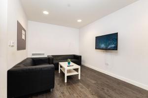 Et tv og/eller underholdning på Binary Hub at Dublin