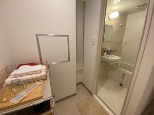 A bathroom at THE MOON Atami