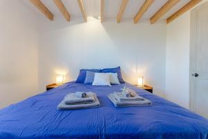 En eller flere senge i et værelse på Maison Élégante avec Jardin I Centre de Cognac