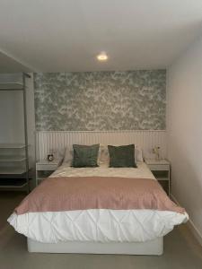 Postel nebo postele na pokoji v ubytování Descanso junto a las dunas