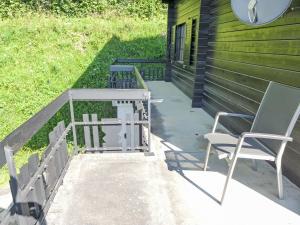Balkón nebo terasa v ubytování Chalet Chalet Sans Nom by Interhome